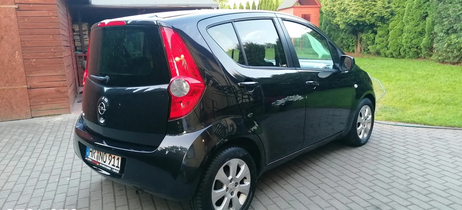 Opel Agila cena 12900 przebieg: 125000, rok produkcji 2009 z Tczew małe 232